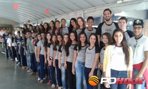 Alunos aprovados da Escola Padre José Andre (Foto: Divulgação escola)