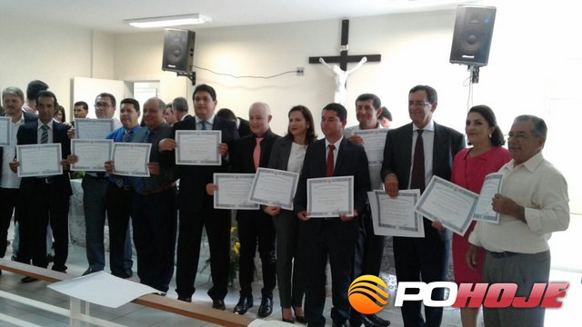 Eleitos de Presidente Olegário (Foto: Aldieres Brito)