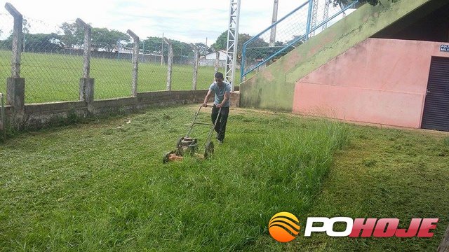 Limpeza em no EstÃ¡dio CastilhÃ£o
