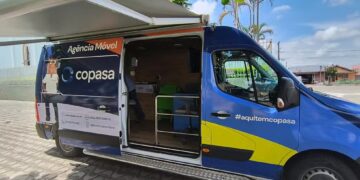 Agência móvel da Copasa oferece atendimentos em Presidente Olegário; veja serviços oferecidos
