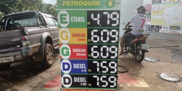 Prepare o bolso: Preço do diesel volta a subir e chega a R$ 7,59 em Presidente Olegário
