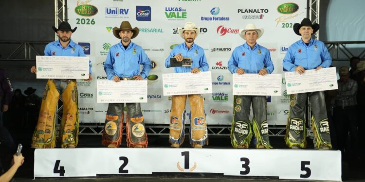 Peão de Lagamar é campeão da Expo Rio Verde 2026 e conquista prêmio de R$ 30 mil