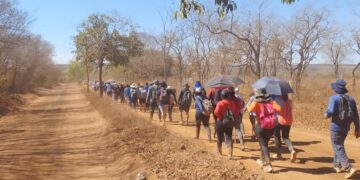 Pontos de apoio pedem doações para acolher romeiros rumo ao Santuário de Nossa Senhora da Abadia em Andrequicé