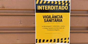 Vigilância Sanitária interdita consultório odontológico em Presidente Olegário por falta de documentação exigida por Lei