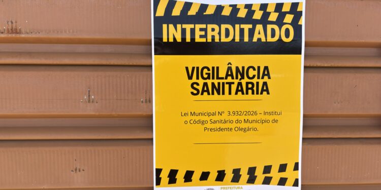 Vigilância Sanitária interdita consultório odontológico em Presidente Olegário por falta de documentação exigida por Lei