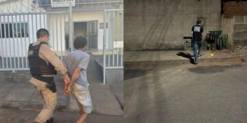Homem morre após ser atingido por duas facadas no tórax no bairro Saltador; autor é preso em flagrante pela PM