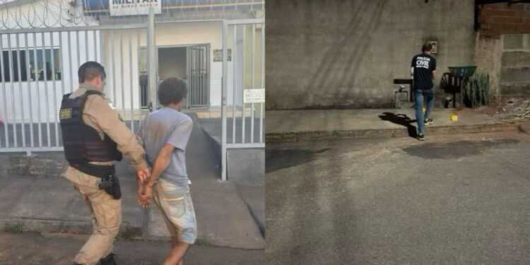 Homem morre após ser atingido por duas facadas no tórax no bairro Saltador; autor é preso em flagrante pela PM