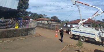 Após dias no escuro, povoado de Vargem Grande tem iluminação pública restabelecida