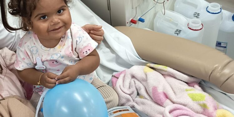 Aos 3 anos, Sophia Helena recebe tão aguardado transplante renal após dois anos de hemodiálise