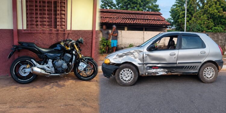 Motociclista morre após acidente entre carro e moto em Lagoa Grande