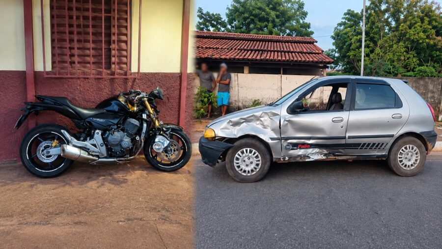 Motociclista morre em colisão com carro em Lagoa Grande