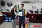 Vereadora Maria Teodoro e Tiago Rodrigues primeiro lugar em Sistemas de Informação