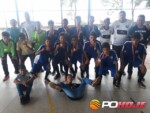 Equipe tri-campeã da Escola Carmem Celina (Foto: Tutuca Sport)