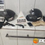 Rafael Alves Soares, 18 anos e o material apreendido